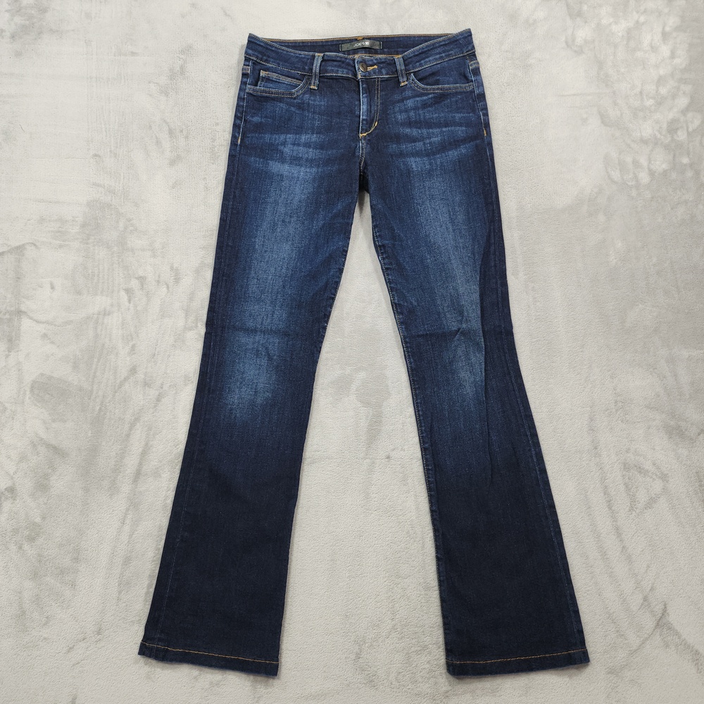 Joe's Jeans Jeans Womens 29 Blue Mid Rise Honey Bootcut Curvy Stretch Dark Wash